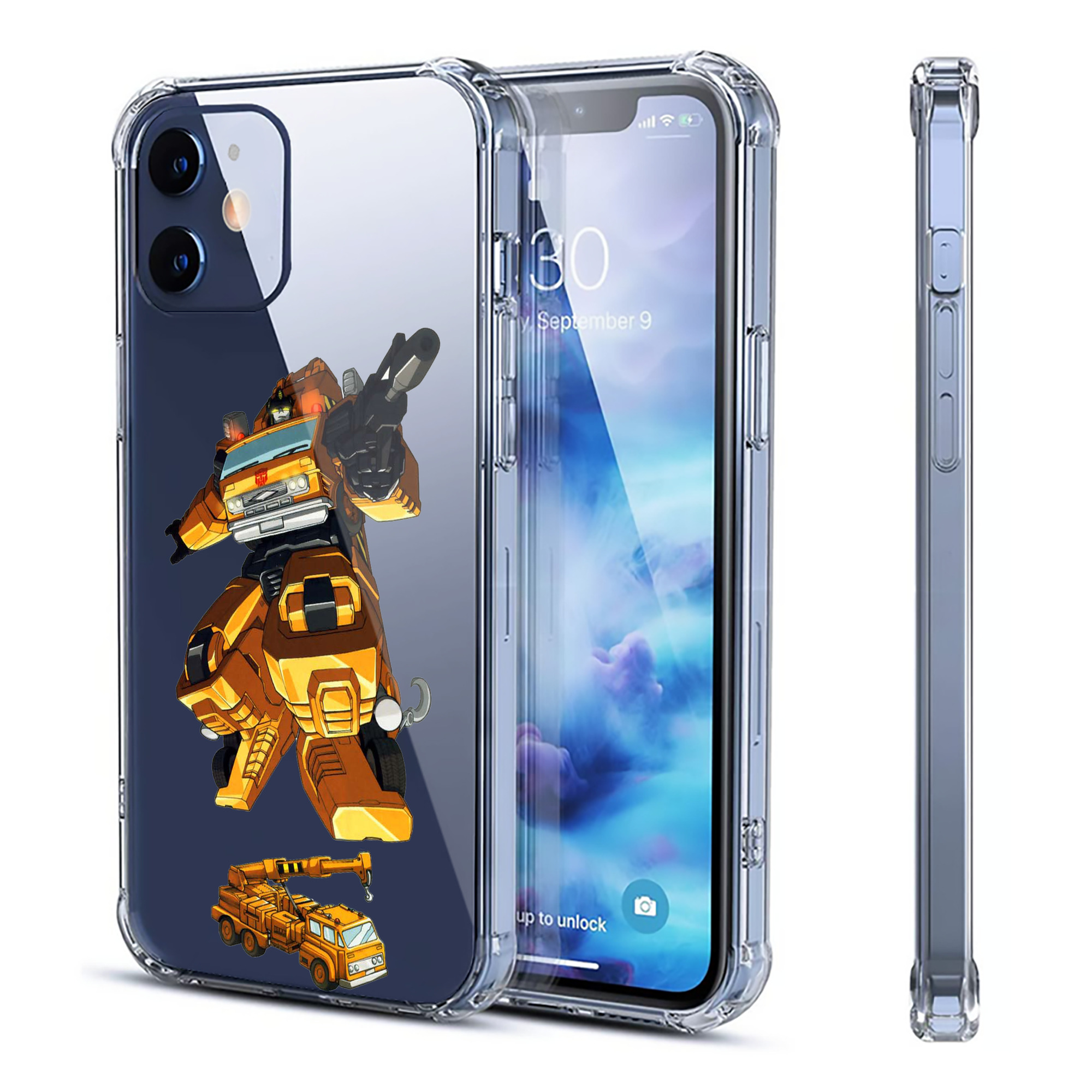 （画像用）  【iPhone 12シリーズ対応】透明スマホケース（クリアソフトケース）